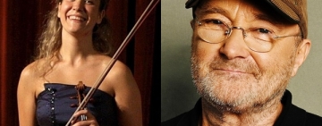 Unul dintre violoniștii care vor concerta joi la Filarmonica din Ploiești face parte din Fundația ”Little Dreams” patronată de Phil Collins
