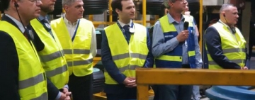 Ministrul Ștefan Radu Oprea a vizitat fabrica de anvelope Michelin de la Florești