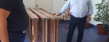 Viceprimarul Cristian Ganea supraveghează lucrările de întreținere care se fac la școlile din Ploiești