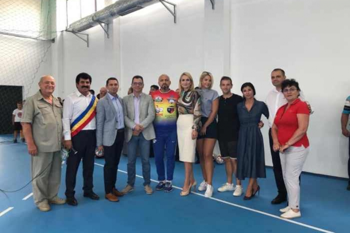O sală de sport ultramodernă s-a deschis în comuna prahoveană Ciorani