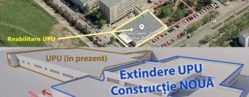 Cum va arăta noua Unitate de Primiri Urgențe de la Spitalul Județean Ploiești?