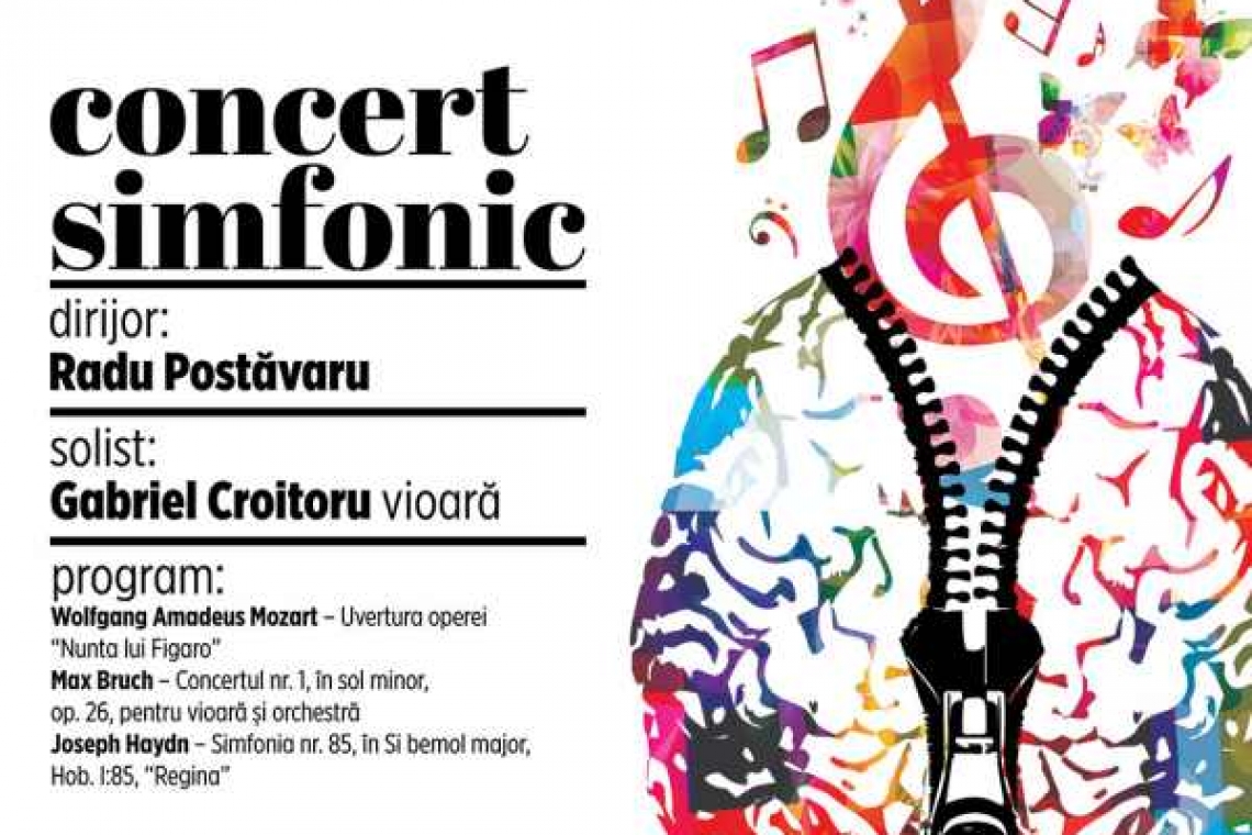 Gabriel Croitoru și vioara lui George Enescu vor concerta joi, pe scena Filarmonicii din Ploiești