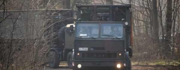Militarii Bazei 2 Logistică ”Valahia” din Ploiești sprijină construirea spitalului mobil de la Institutul ”Ana Aslan”