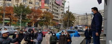 Se pare că programul de curățenie generală inițiat de primarul Ploieștiului deranjează! Au apărut protestatarii!