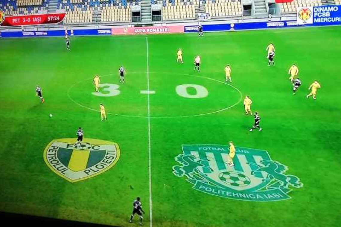 Petrolul conduce cu 3-0 pe Politehnica Iași în meciul de Cupa României